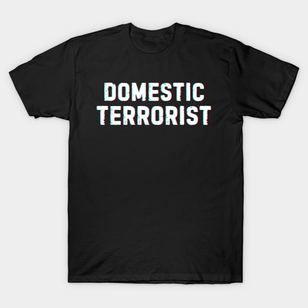 Domestic Terrorist - Esau Cooper and Tucker Carlson T-Shirt by Ivanapcm